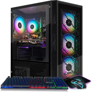 Gaming PC - Intel G5905, RX 580, 16GB RAM, 512GB SSD, RGB
