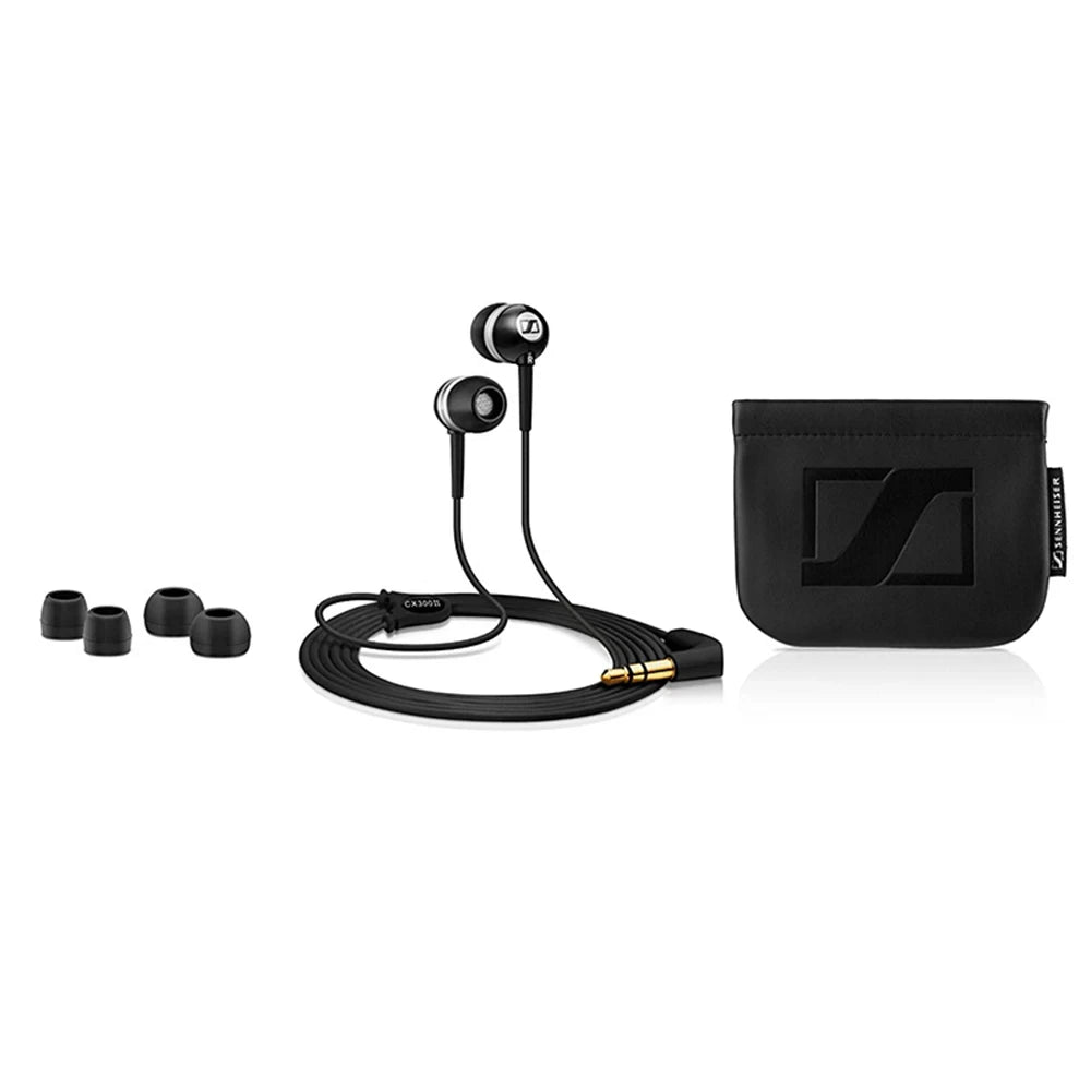 Sennheiser CX300 II Precision In-Ear Noise-Isolating Earphones – Black UK