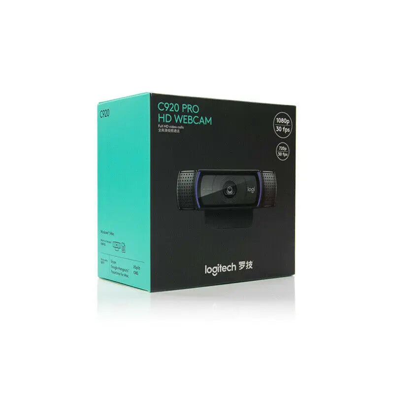 Logitech HD Pro Webcam C920e – Full HD 1080p