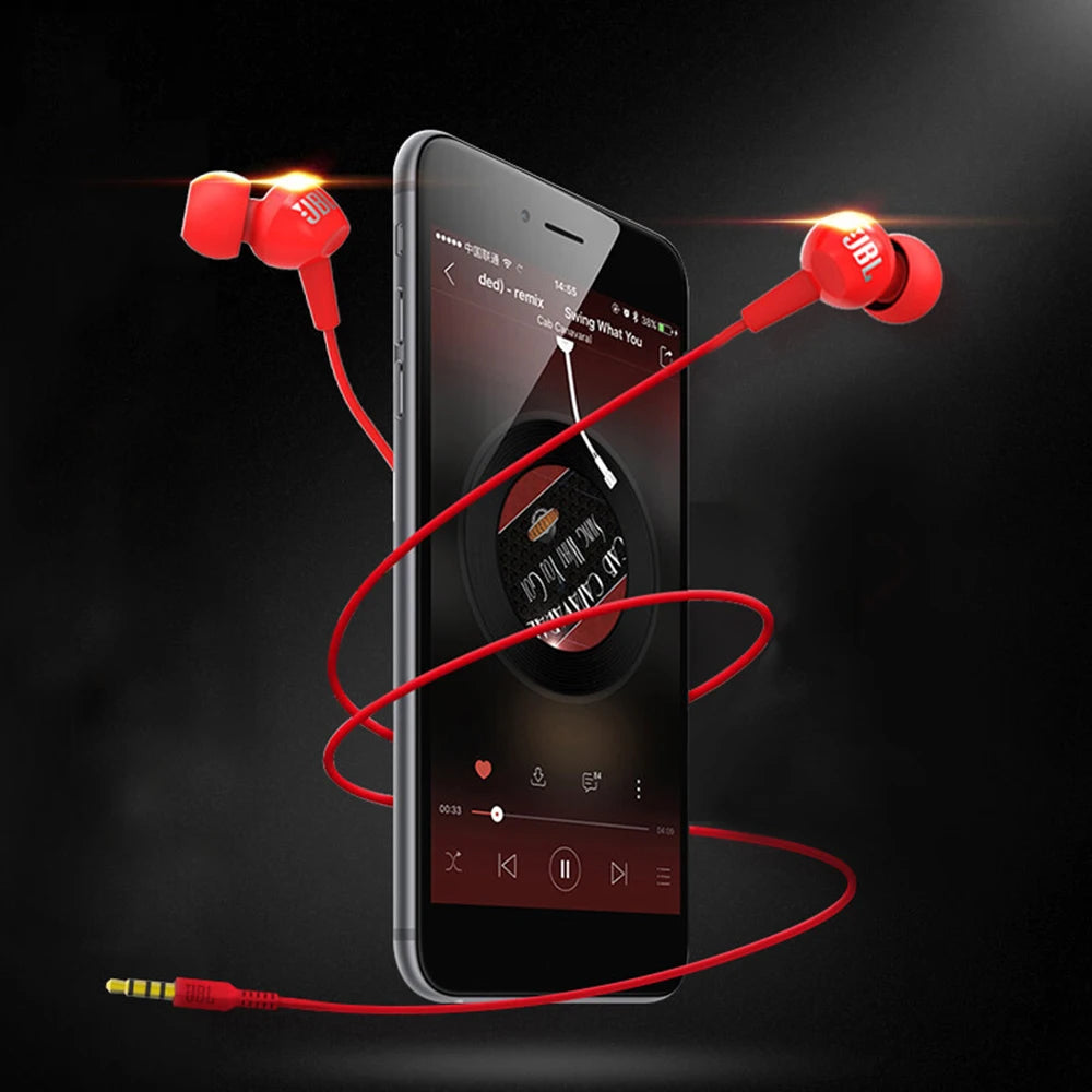 JBL C100Si Wired Earphones – Black
