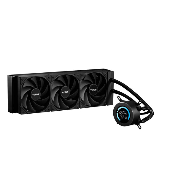 360mm AIO Liquid CPU Cooler with LCD Display