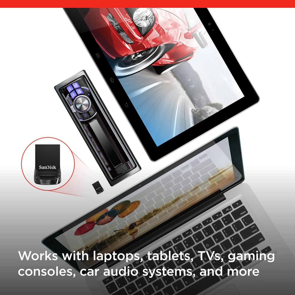 SanDisk Ultra Fit 1TB USB 3.2 Flash Drive 400MB/s High-Speed Memory Stick