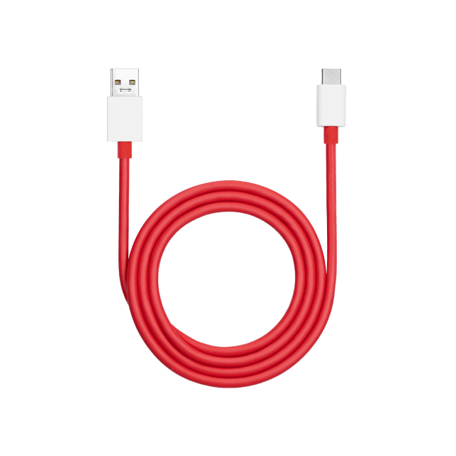 Official OnePlus SUPERVOOC 100W USB-A to USB-C Cable 1m – Red