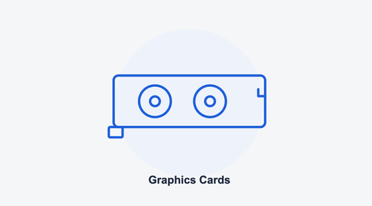 Illustration of a graphics card (GPU)