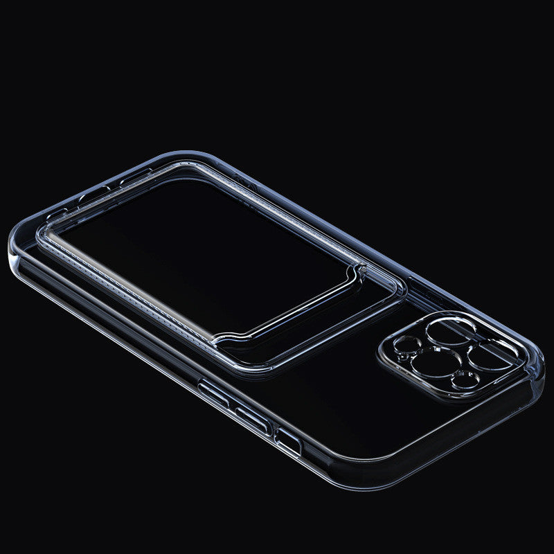 Transparent Anti-Yellowing Phone Case with Card Slot – view 2