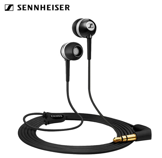 Sennheiser CX300 II Precision In-Ear Noise-Isolating Earphones – Black UK