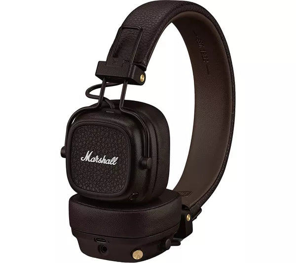 Marshall Major V Wireless On-Ear Headphones – Brown