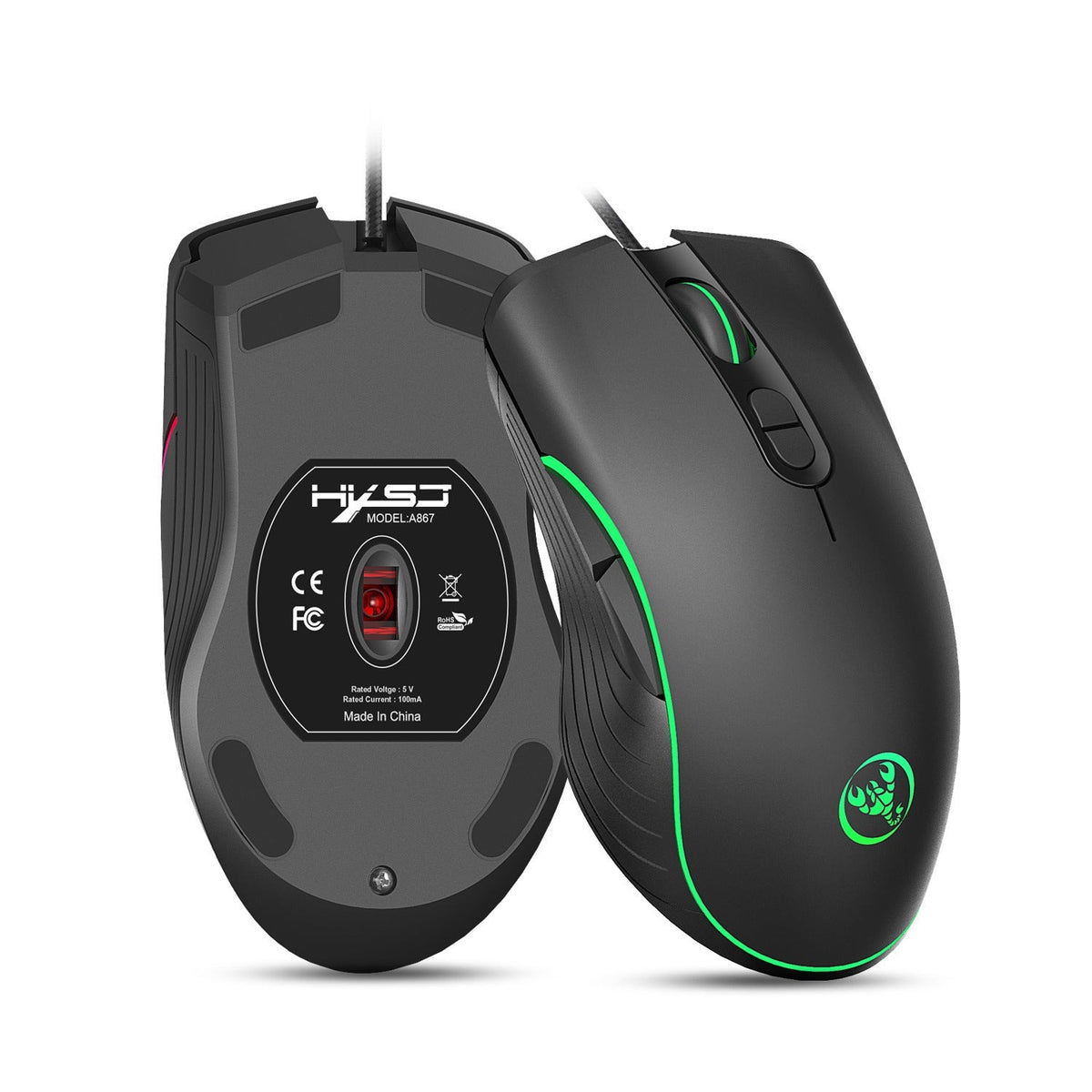 RGB Wired Gaming Mouse – view 2