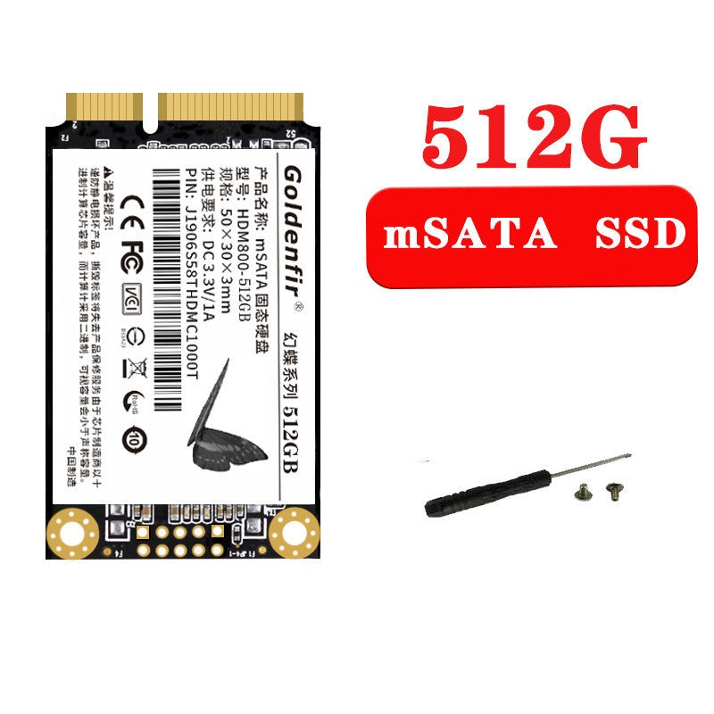 512GB Mini SATA SSD for Desktop & Laptop – view 5