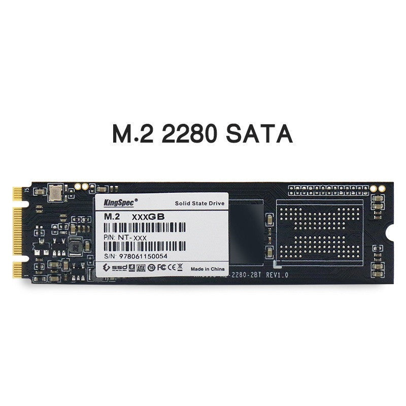 KingSpec M.2 NGFF2280 SATA SSD (128GB/256GB)