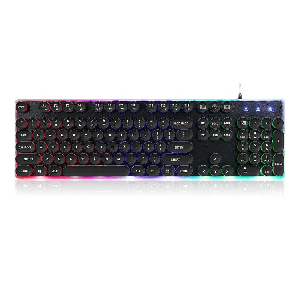 Floating Keycap RGB Gaming Keyboard – view 3