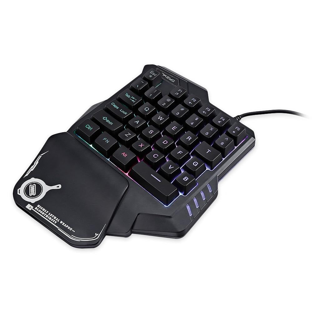 One-Handed Mechanical Gaming Keypad, RGB Backlit – view 2