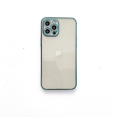 Transparent Electroplated Shockproof Phone Case – view 2