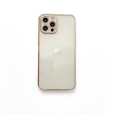 Transparent Electroplated Shockproof Phone Case – view 3