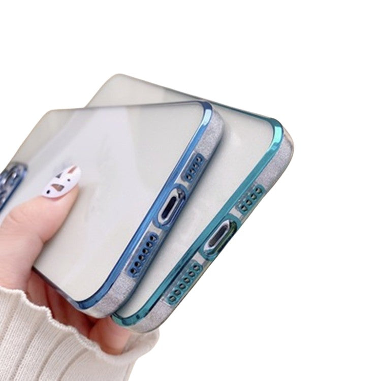Transparent Electroplated Shockproof Phone Case – view 5