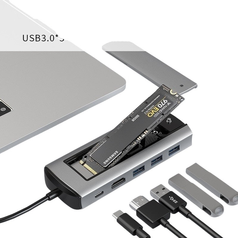 USB-C Docking Station Hub (6-in-1 / 8-in-1) – view 3