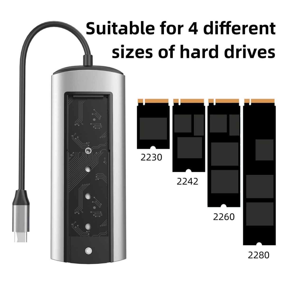 USB-C Docking Station Hub (6-in-1 / 8-in-1) – view 6