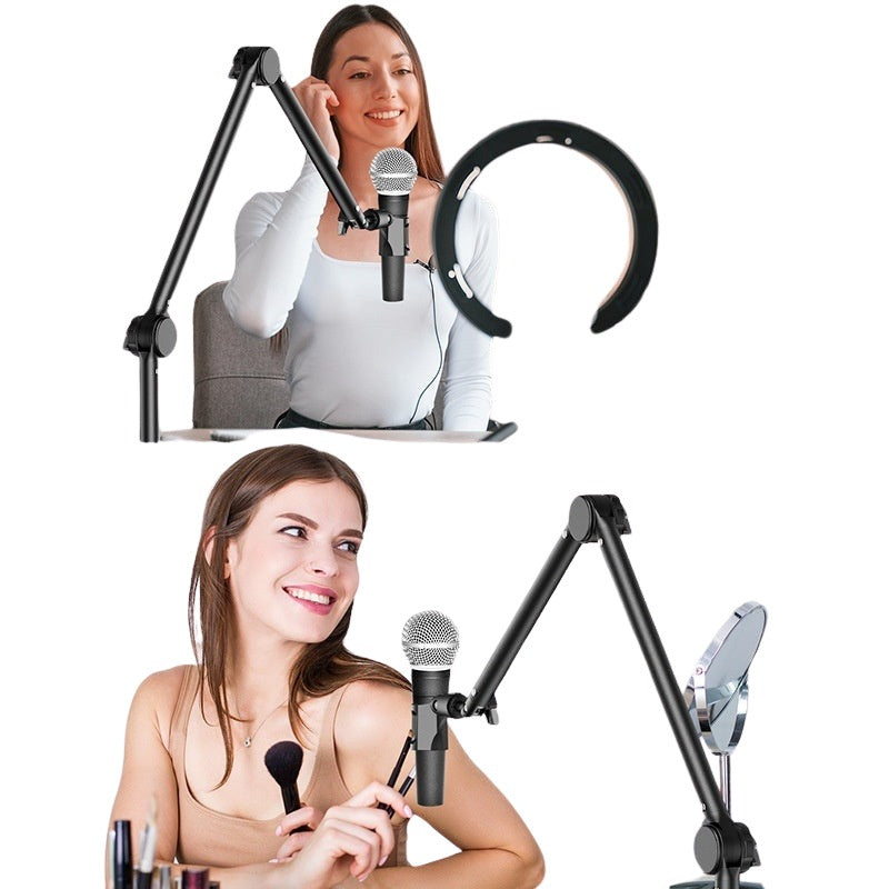 Foldable Microphone Boom Arm Stand – view 7