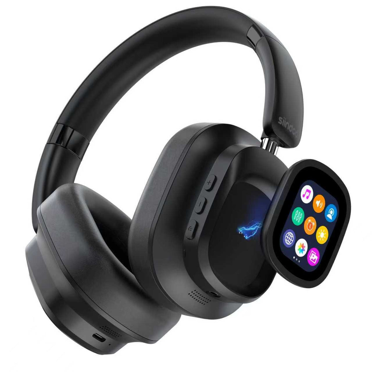 Over-ear ANC Headphones with Touch Display – view 4