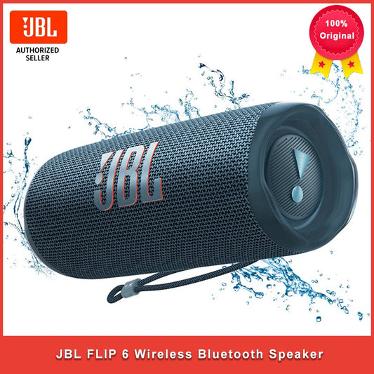 JBL Flip 6 Portable Bluetooth Speaker – Blue