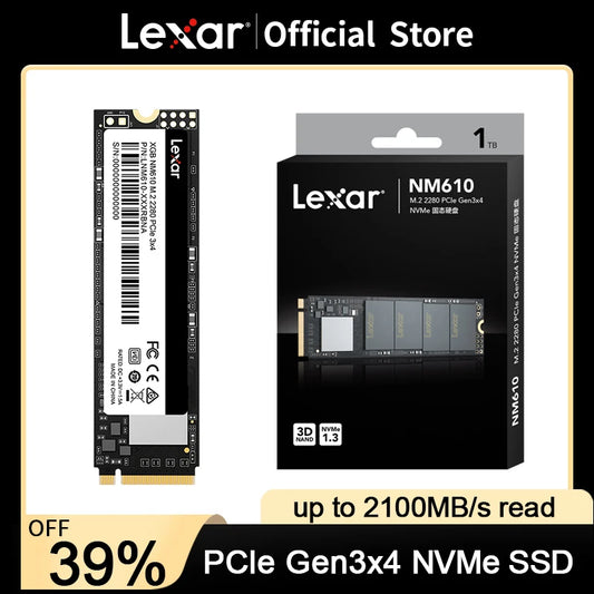 Lexar NM610 1TB NVMe M.2 SSD
