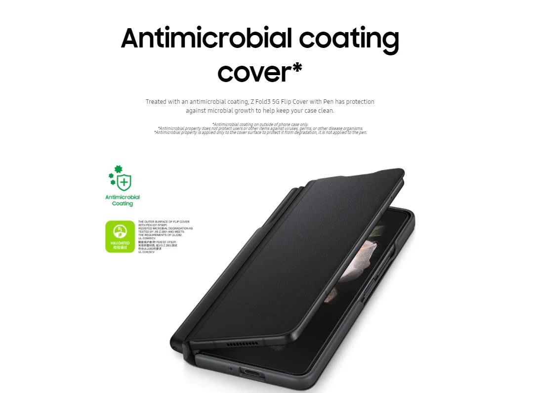 Samsung Galaxy Z Fold3 Flip Cover with S Pen