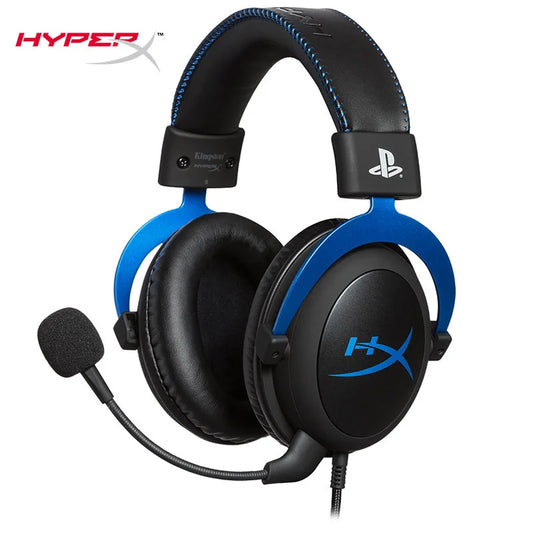 HyperX Cloud Official PS4 & PS5 Gaming Headset – Noise Cancelling Mic – Black