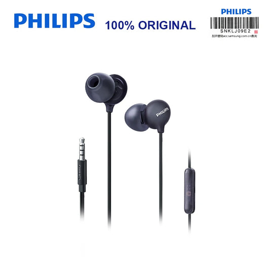 Philips SHE2405 wired in-ear earphones – Black