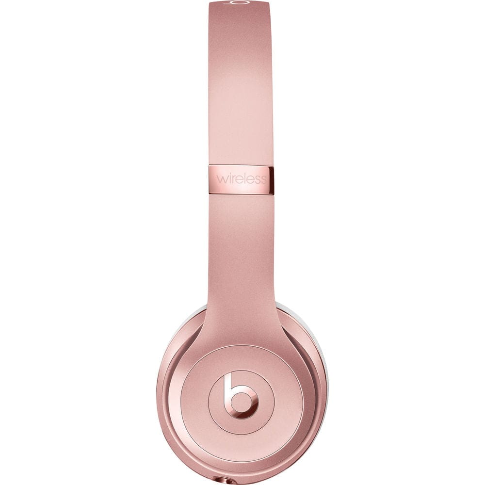 Beats by Dr. Dre Solo3 Wireless Headphones – Rose Gold(Refurbished)