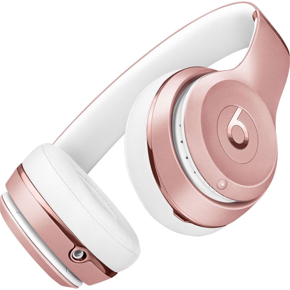 Beats by Dr. Dre Solo3 Wireless Headphones – Rose Gold(Refurbished)
