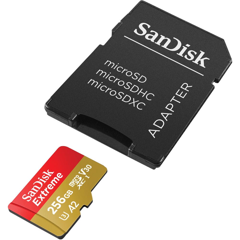 SanDisk Extreme 256GB UHS-I microSDXC Memory Card