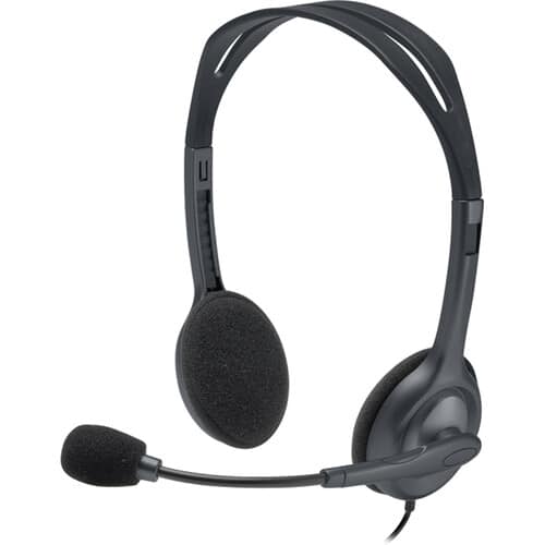 Logitech H111 3.5mm Wired Headset with Mic