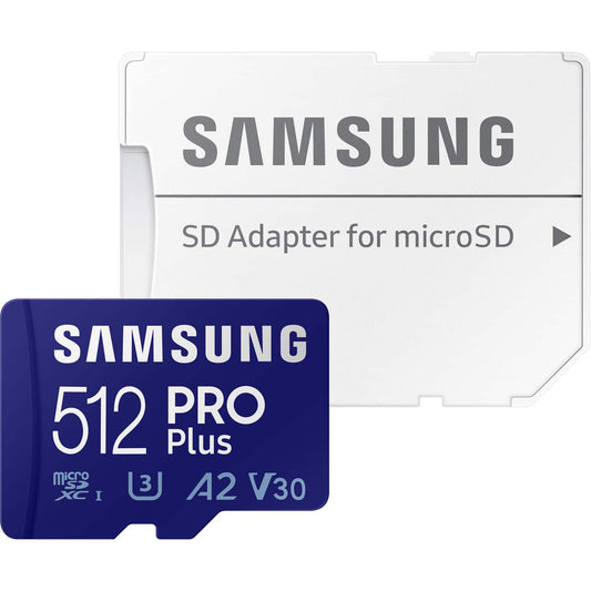 Samsung 512GB PRO Plus UHS-I microSDXC Memory Card