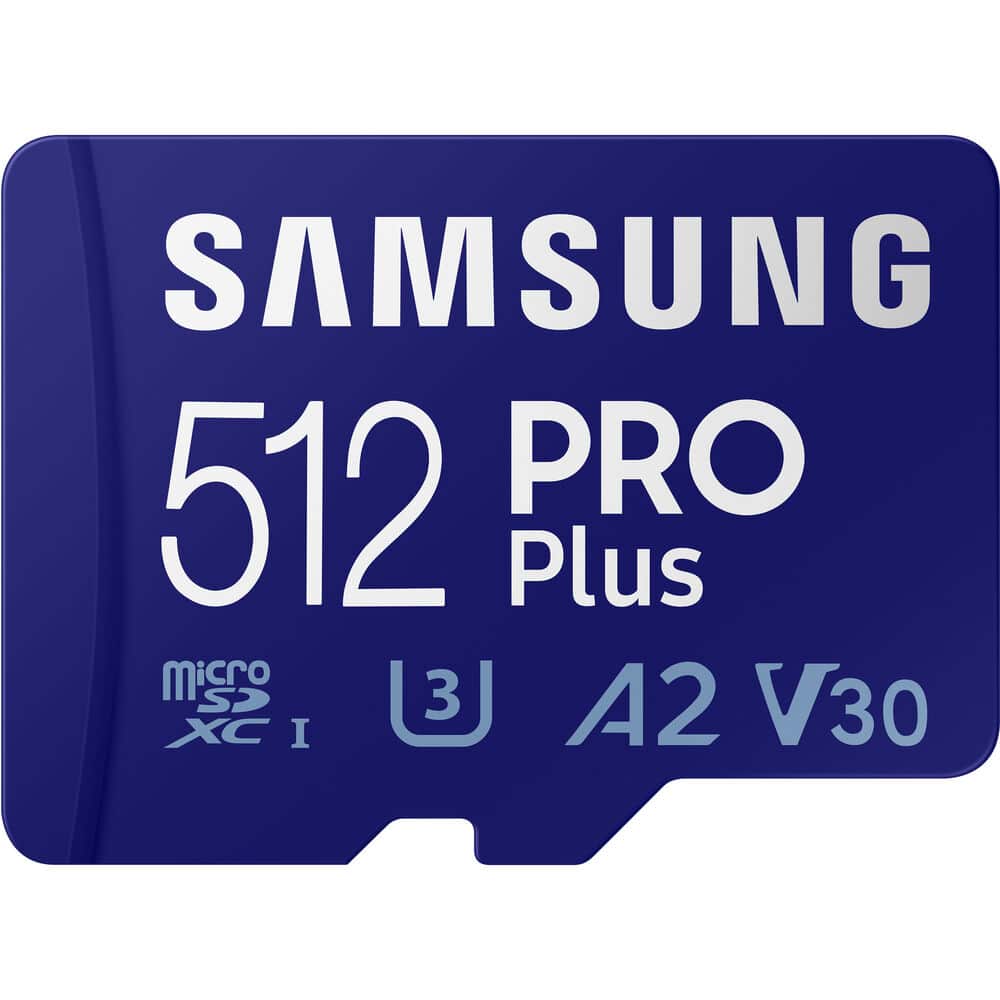 Samsung 512GB PRO Plus UHS-I microSDXC Memory Card