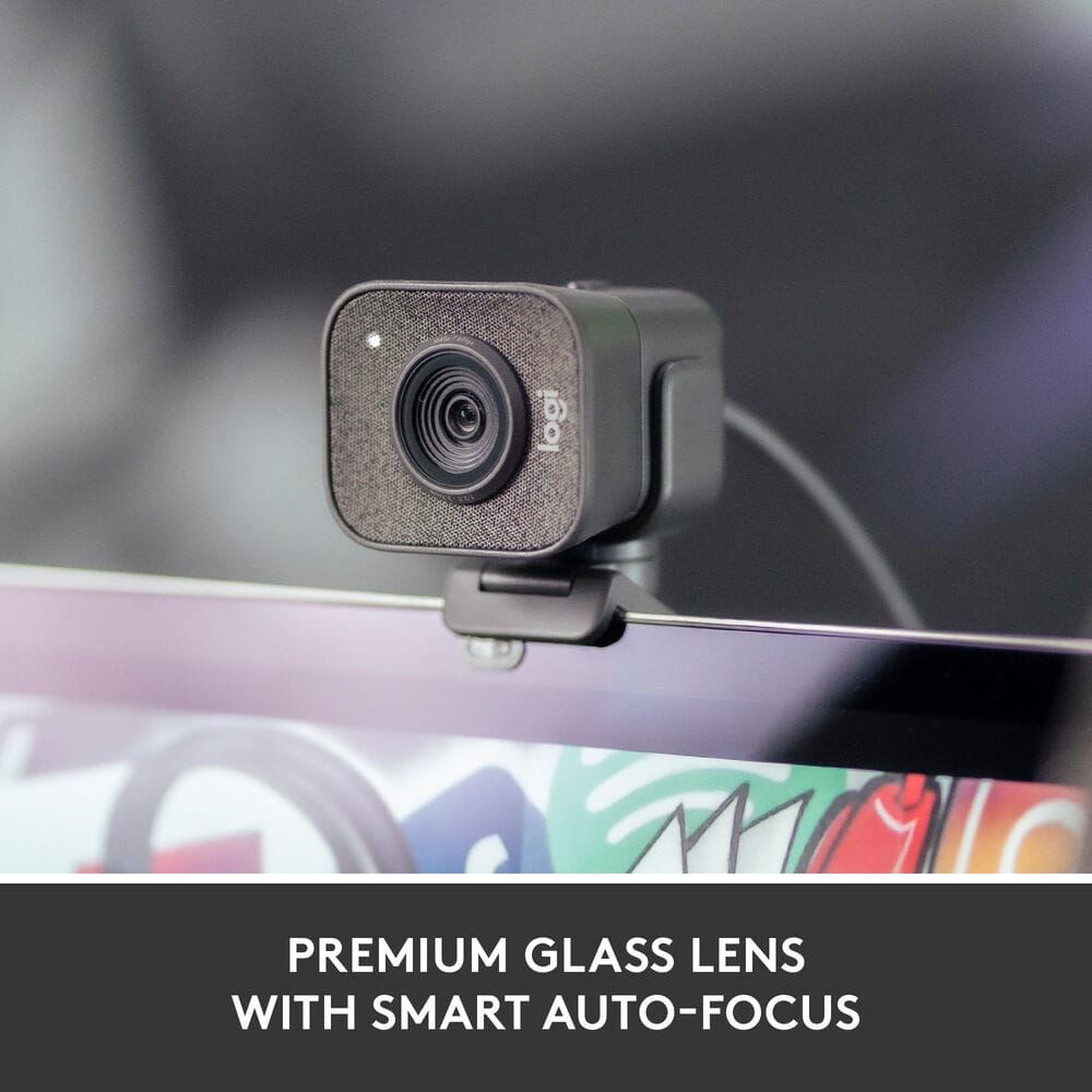 Logitech StreamCam Full HD Webcam – 1080p 60fps USB-C – Graphite