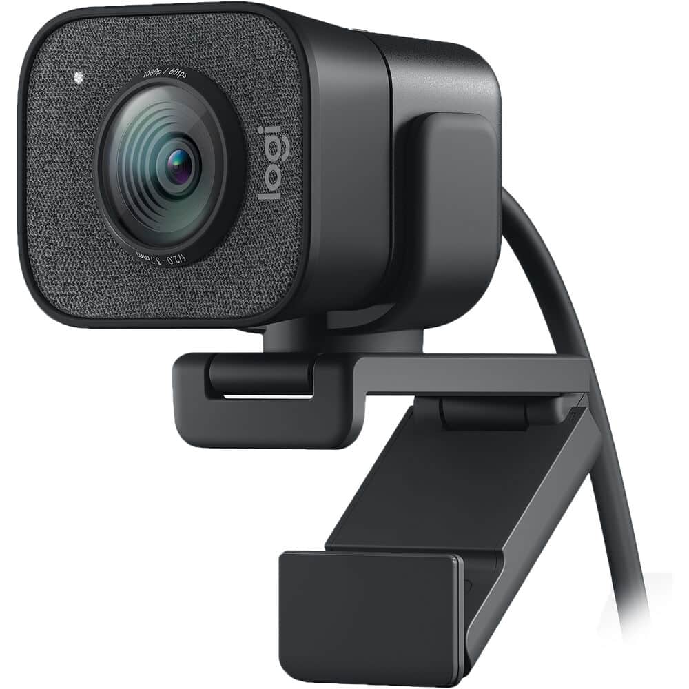 Logitech StreamCam Full HD Webcam – 1080p 60fps USB-C – Graphite