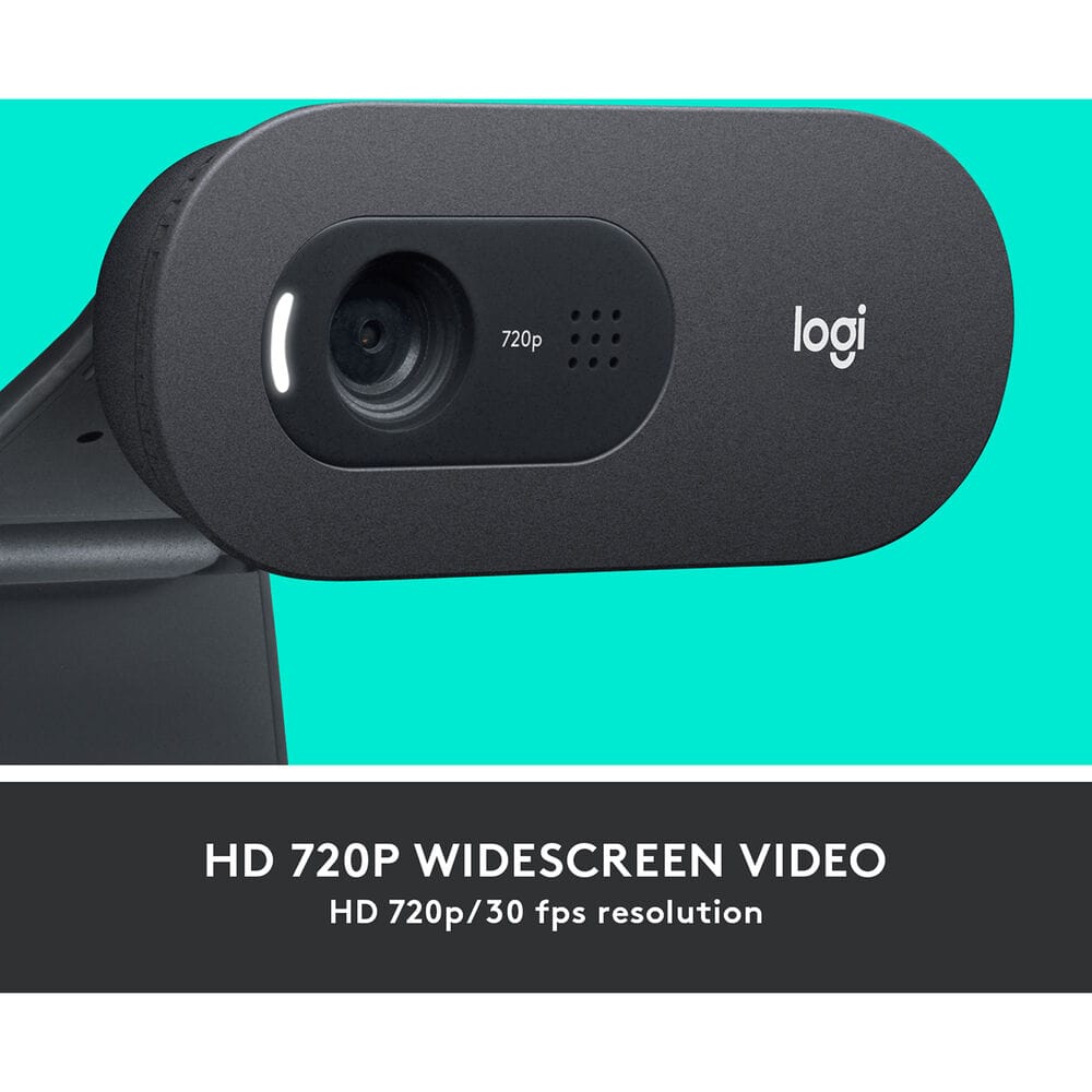 Logitech C505e HD Webcam – 720p Video