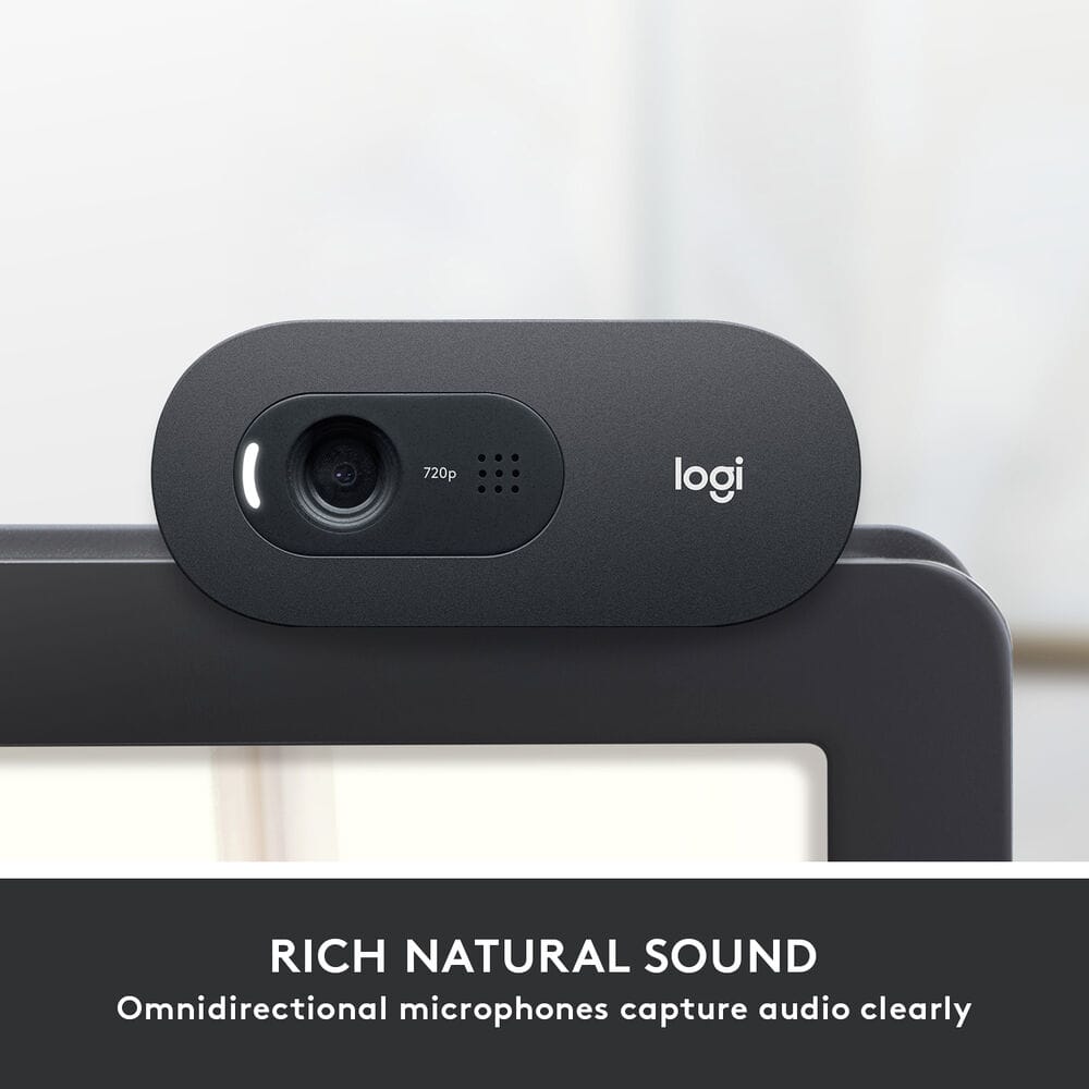 Logitech C505e HD Webcam – 720p Video