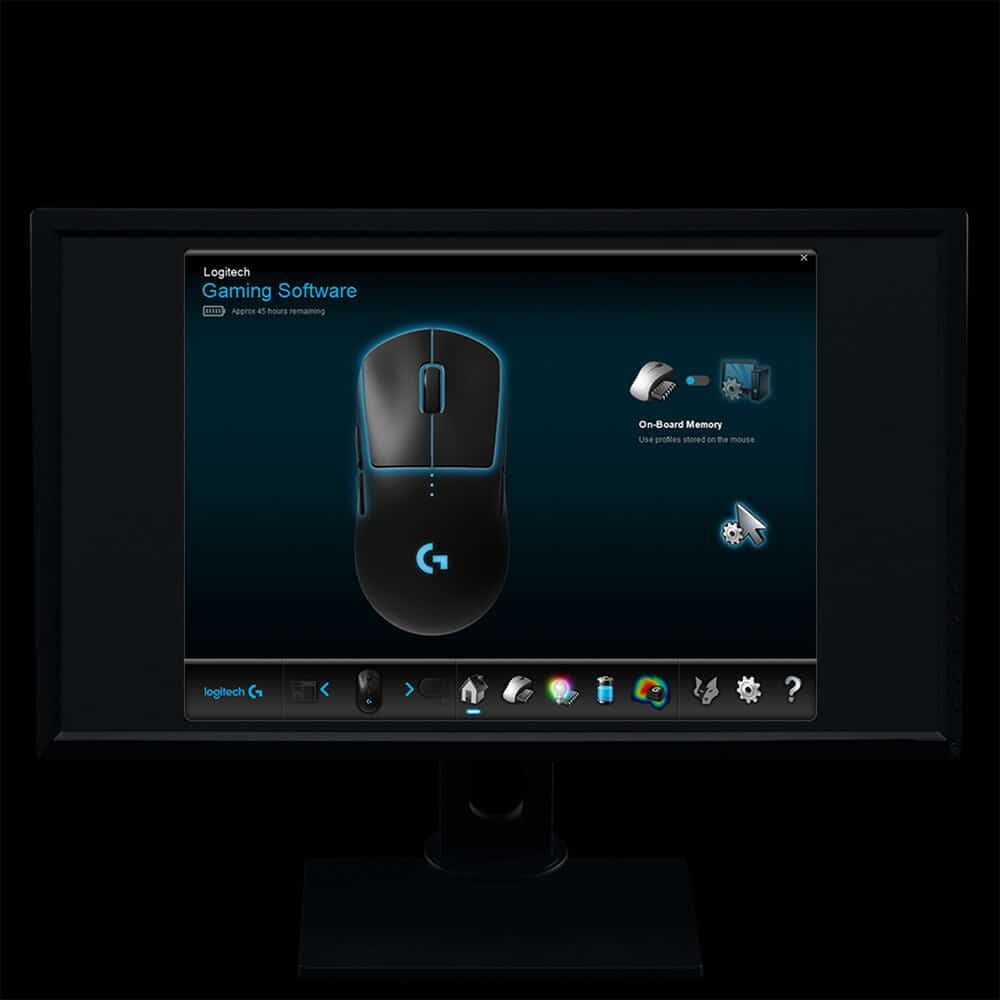 Logitech G PRO Wireless Gaming Mouse – HERO 25K – Black