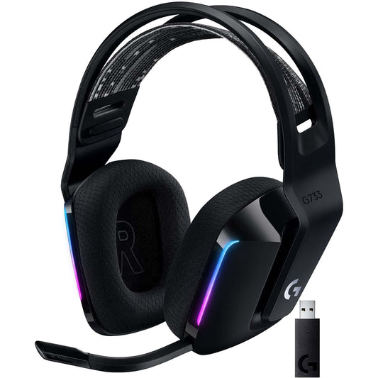 Logitech G733 Wireless Gaming Headset LIGHTSPEED – Black