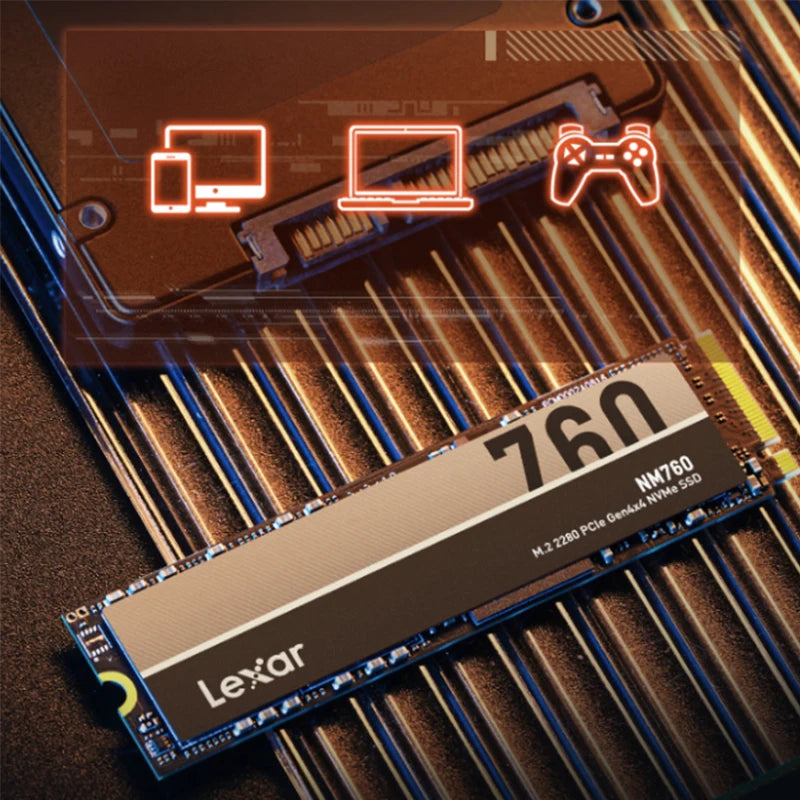 Lexar SSD M2 NVME 512GB NM760