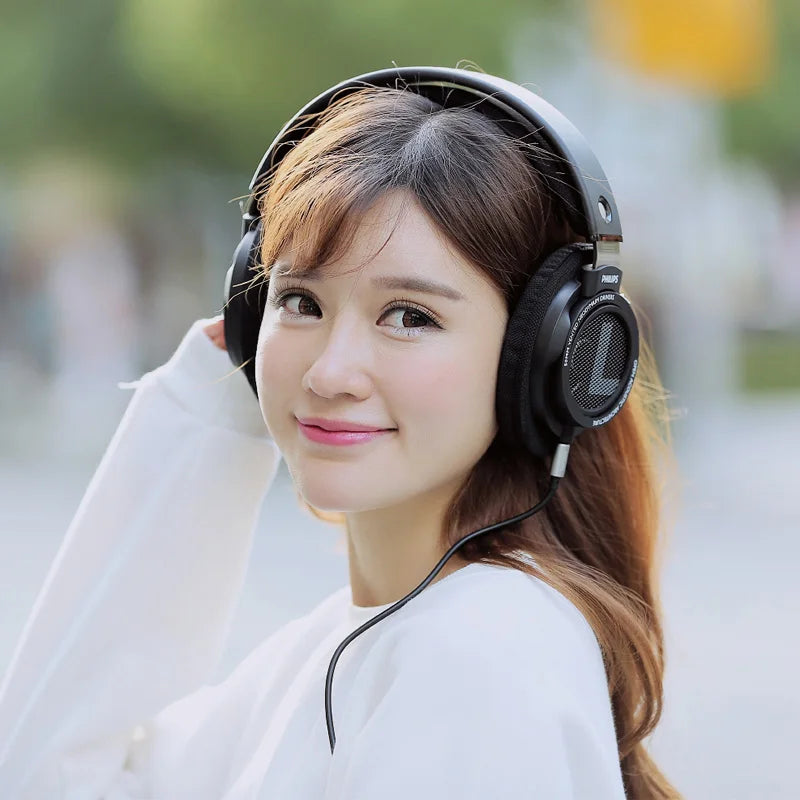 Philips SHP9500 HiFi Over-Ear Open-Back Wired Headphones