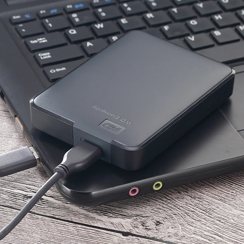 WD Elements 5TB Portable External Hard Drive – USB 3.0 – Black