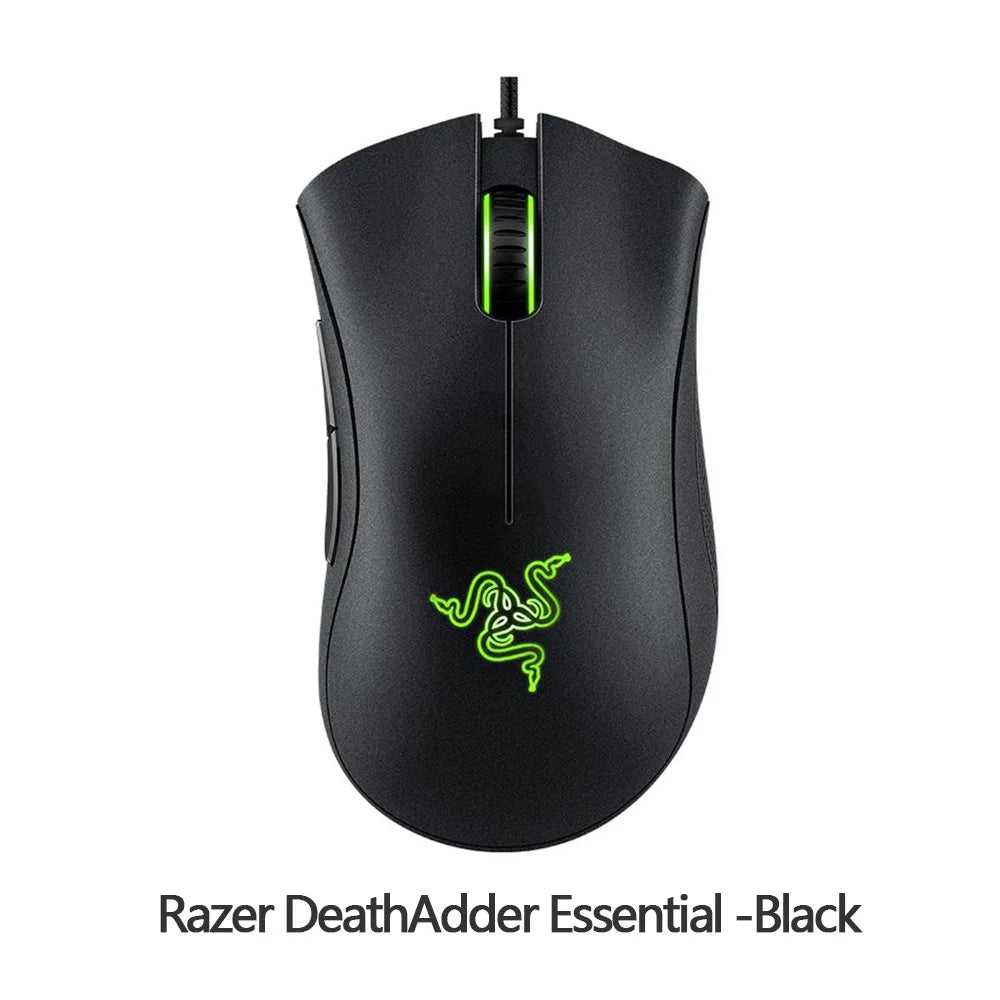 Razer DeathAdder Essential Wired Gaming Mouse – Black