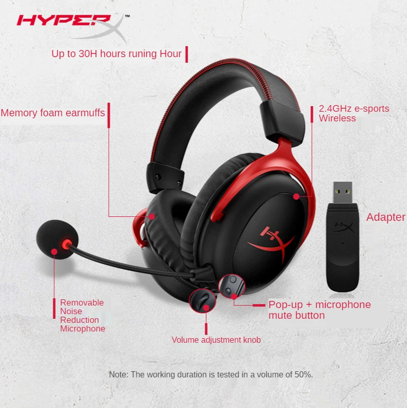 HyperX Cloud II Wireless Gaming Headset