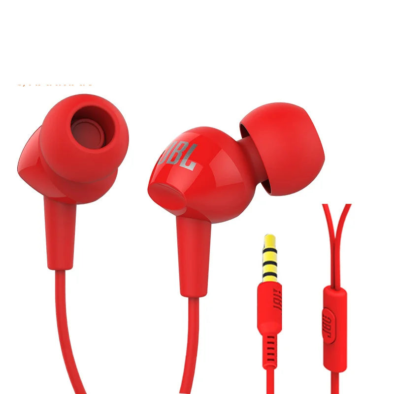 JBL C100Si Wired Earphones – Black