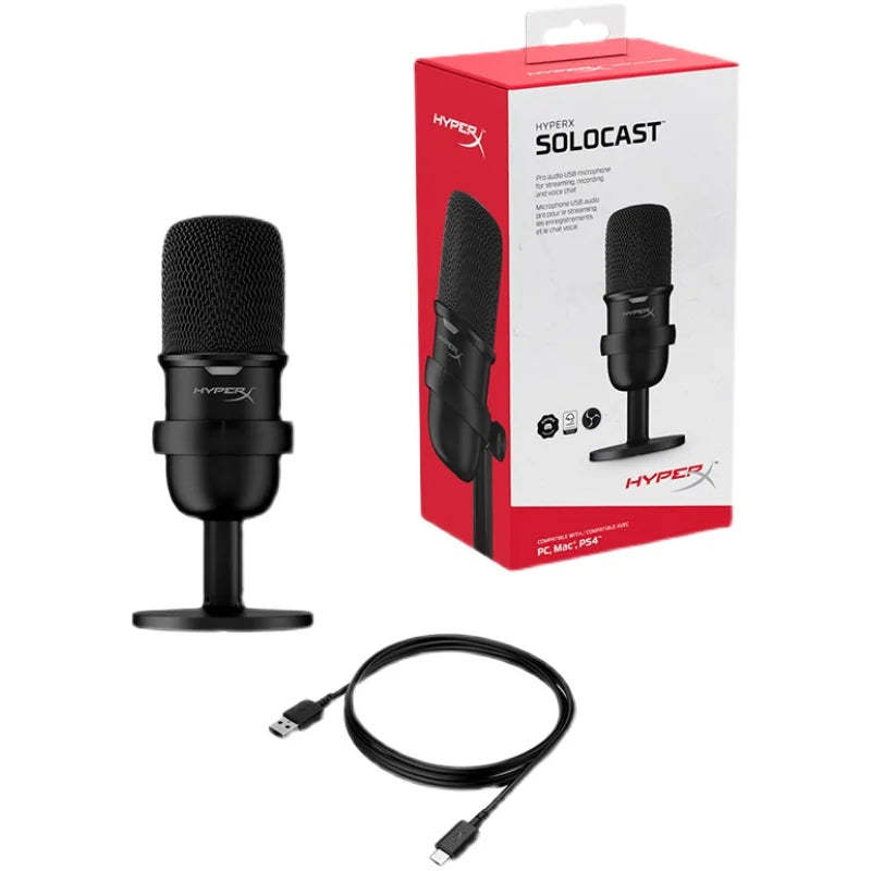 HyperX SoloCast USB Condenser Microphone