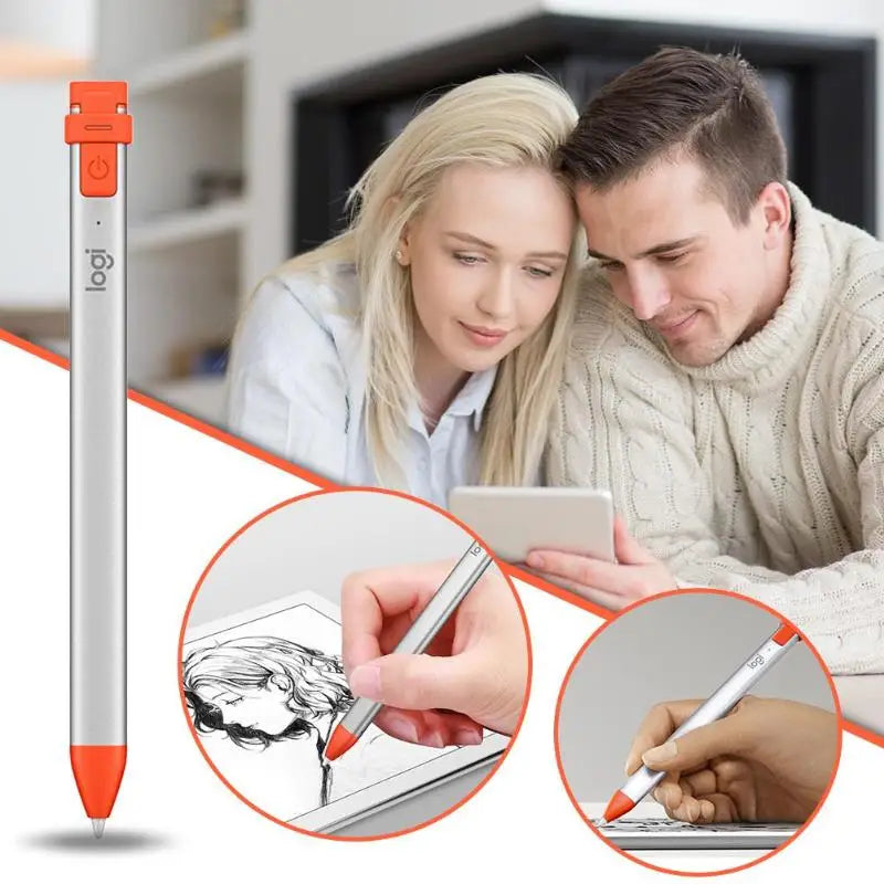 Logitech Crayon Digital Pencil for iPad – Orange