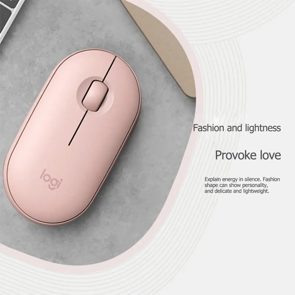 Logitech Pebble M350 Bluetooth Wireless Mouse – Black