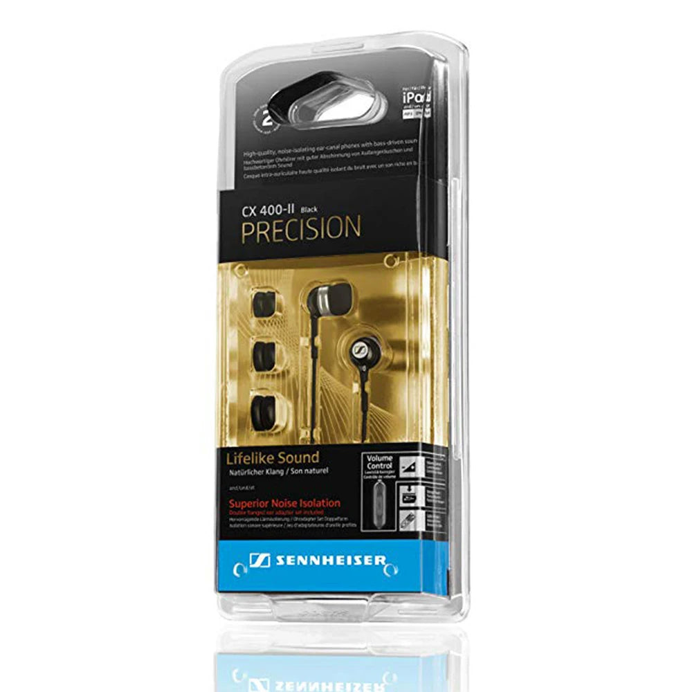 Sennheiser CX400 II Precision In-Ear only Headphones – Black UK